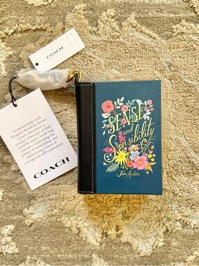 COACH Sense and Sensibility by Jane Austen Book Bag Charm - CFK42